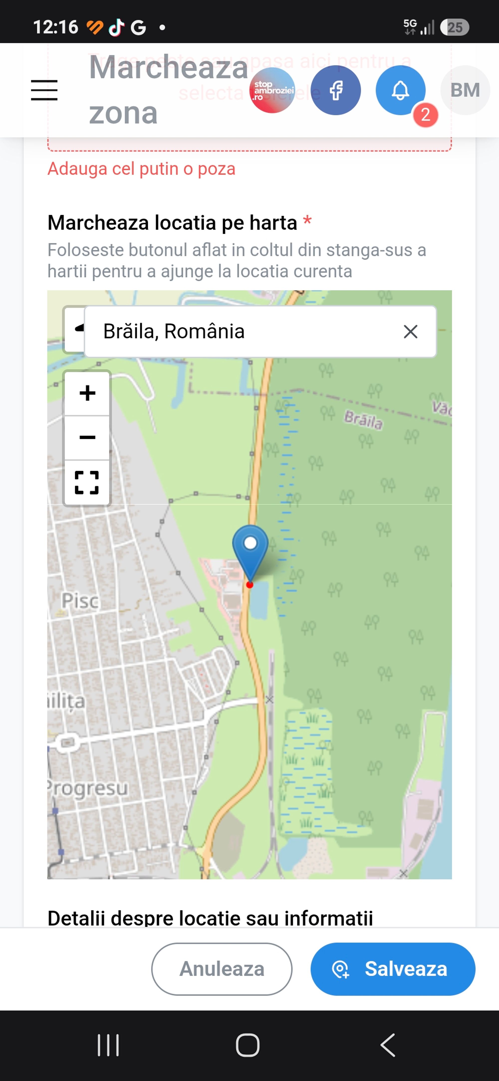 Ambrozie in DN22B 1, Brăila, Municipiu Brăila, Județul Brăila - Screenshot_20260726_121626_Samsung Browser.jpg